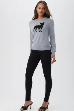 Trina Turk Abigale Sweater Heather Grey Best