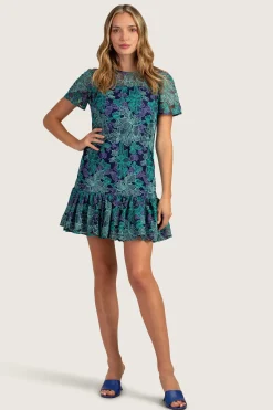 Trina Turk Abstract Dress Multi Discount