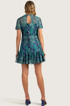 Trina Turk Abstract Dress Multi Discount