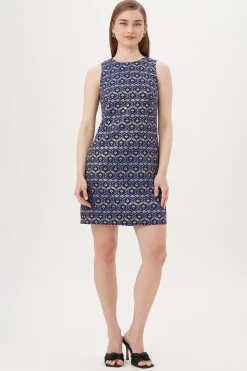 Trina Turk Addy 2 Dress Nihan Blue Outlet