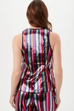 Trina Turk Admire Tank Multi Hot