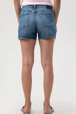 Trina Turk AG Hailey Cut Off Denim Short INDIGO Clearance