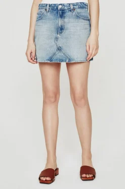 Trina Turk AG Remy Skirt Light Blue Clearance