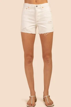 Trina Turk AG Alexxis Denim Short White Online