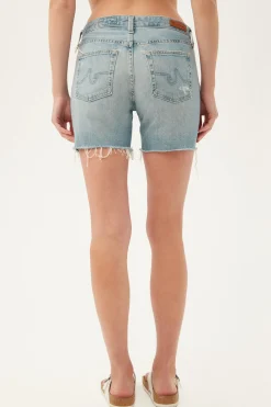 Trina Turk AG Women's Becke Jean Short Light Blue Fashion