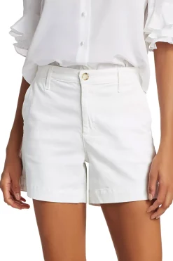 Trina Turk AG Women's Caden Cotton Short White Discount