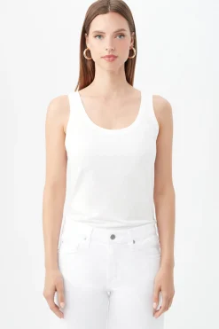 Trina Turk AG Women's Esther Tank Top White Discount