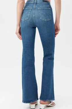 Trina Turk AG Women's Madi Bootcut Jean Blue Fashion