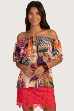 Trina Turk Agua Caliente 2 Top Multi Clearance