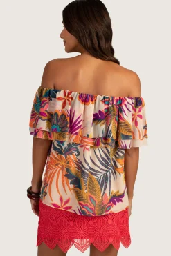Trina Turk Agua Caliente 2 Top Multi Clearance