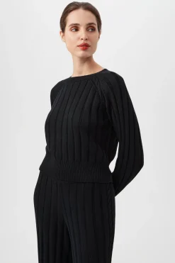 Trina Turk Alexandria Sweater Black Fashion