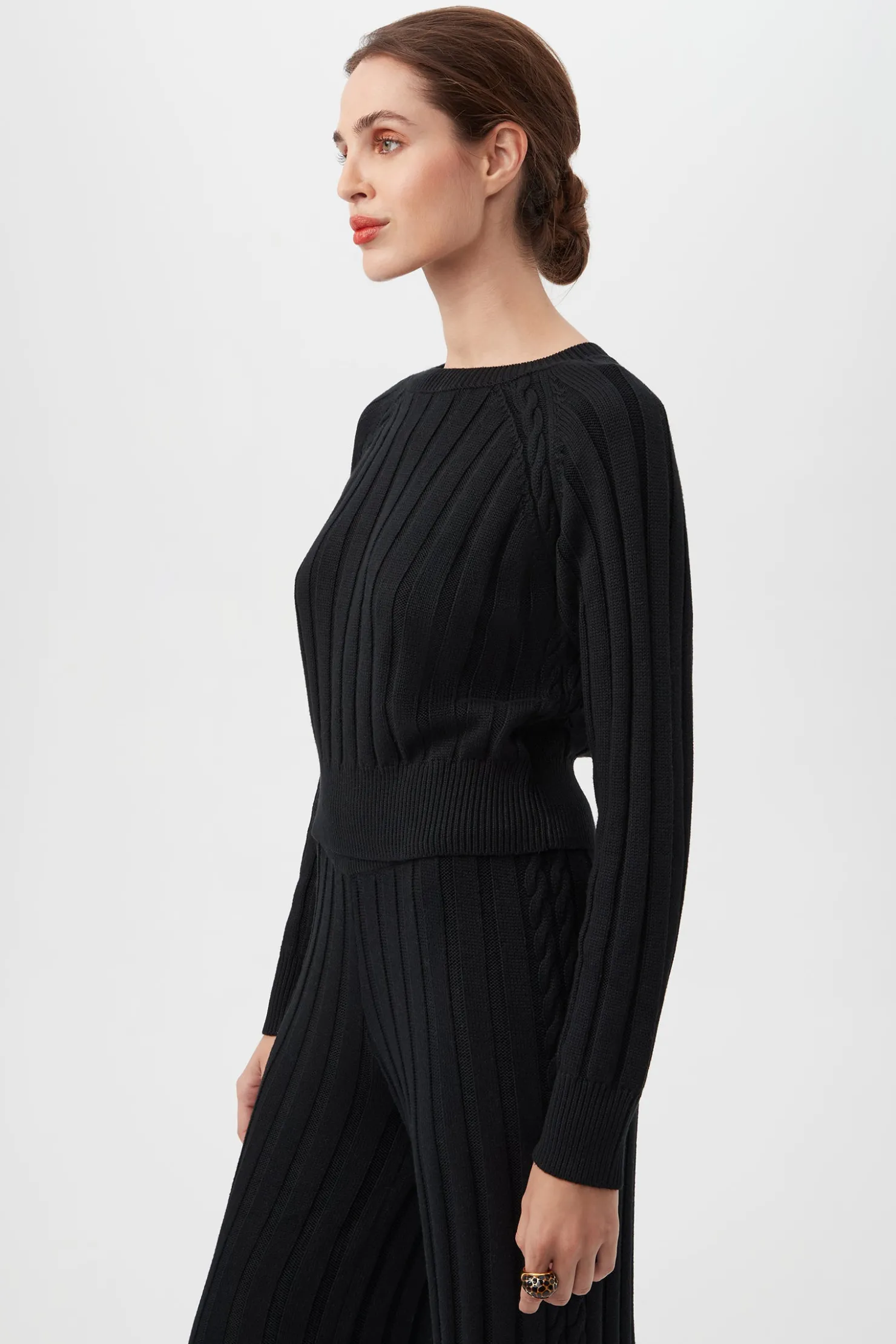 Trina Turk Alexandria Sweater Black Fashion