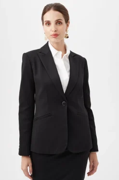 Trina Turk Alfred 2 Jacket Black New