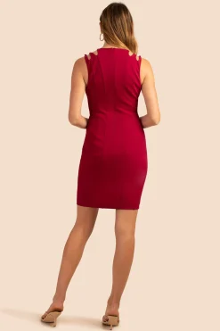Trina Turk Alka Dress Sumac Hot