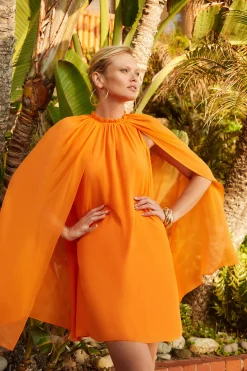 Trina Turk Alynn Dress Tequila Sunrise Clearance