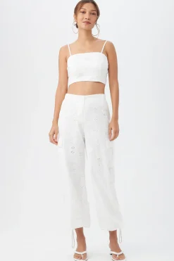 Trina Turk Amelle Pant Whitewash Outlet
