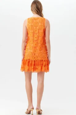 Trina Turk Anzu Dress Aperol Orange Online