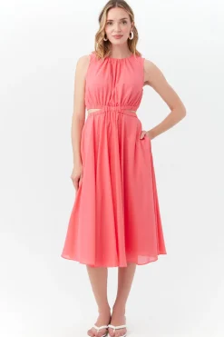 Trina Turk Artimo Dress Positano Pink New