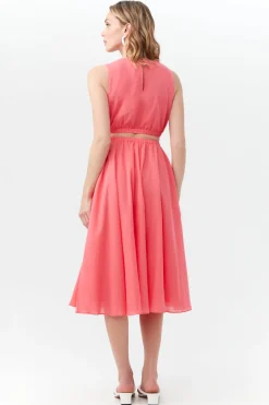 Trina Turk Artimo Dress Positano Pink New
