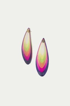 Trina Turk Aster Petals Earrings - Rainbow Best