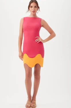 Trina Turk Attina Dress Hibiscus Clearance