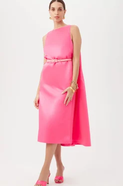 Trina Turk Baroness Dress Pink Paradise New