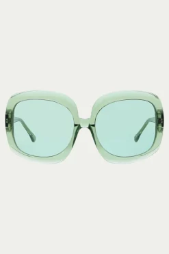 Trina Turk Bedarra Sunglasses Vert Discount