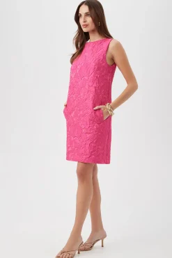 Trina Turk Belle Dress - Sweetheart Jacquard Snapdragon Fashion
