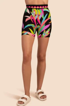 Trina Turk Birds Of Paradise Bike Short Multi Best