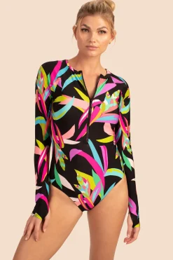 Trina Turk Birds Of Paradise Paddle Suit Multi Outlet