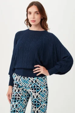 Trina Turk Blue Cove Pullover Hot