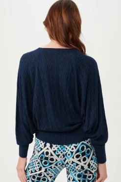 Trina Turk Blue Cove Pullover Hot
