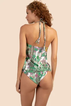 Trina Turk Cacti V-Neck Tankini Multi Fashion