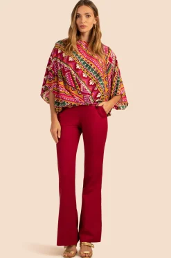 Trina Turk Carillo 2 Pant Sumac New