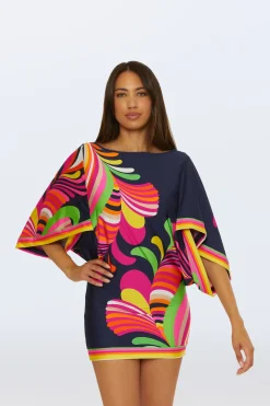 Trina Turk Casablanca Swim Tunic - Palms Paradise Multi Best
