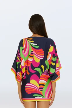 Trina Turk Casablanca Swim Tunic - Palms Paradise Multi Best