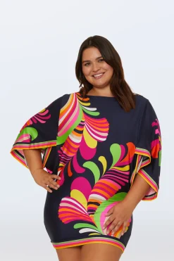 Trina Turk Casablanca Swim Tunic - Palms Paradise Multi Best