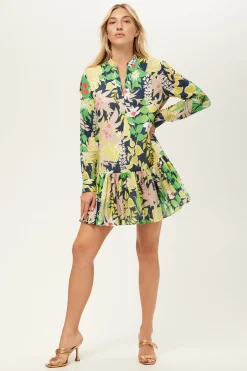 Trina Turk Championship Long-Sleeve Dress - PS Eternal Multi Best