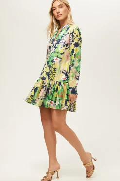 Trina Turk Championship Long-Sleeve Dress - PS Eternal Multi Best