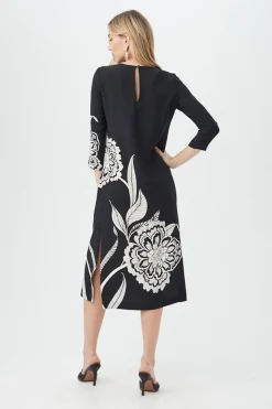 Trina Turk Cointreau 2 Dress Black/Savanna Sand Fashion