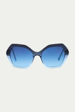 Trina Turk Costa Rei Sunglass Navy Sale
