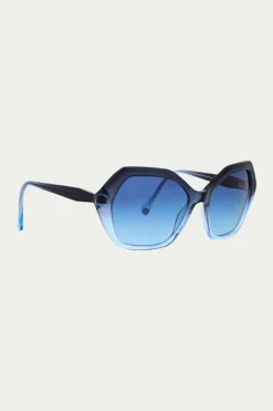Trina Turk Costa Rei Sunglass Navy Sale