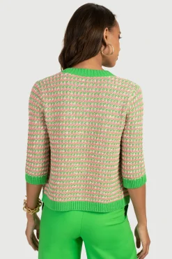 Trina Turk Daylight Cardigan Green Outlet