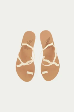 Trina Turk Elafonisi 3 Strap Sandal Off White Fashion