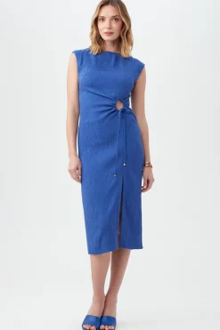 Trina Turk Evelyn Dress Admiral Blue New