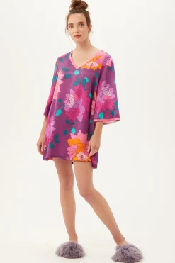 Trina Turk EVENING BLOOM CAFTAN Multi Outlet