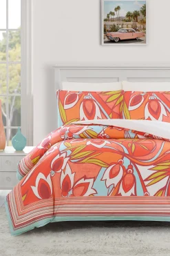 Trina Turk Fall Foliage King 3-Piece Comforter Set Multi Online