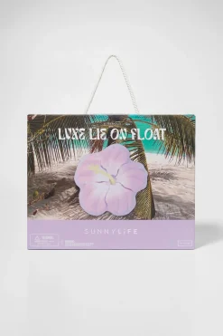 Trina Turk Hibiscus Lie On Float Lilac Fashion