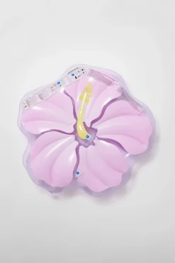 Trina Turk Hibiscus Lie On Float Lilac Fashion