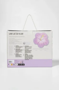 Trina Turk Hibiscus Lie On Float Lilac Fashion